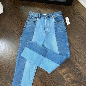 Pacsun Kanta High Waisted Straight Leg Jeans